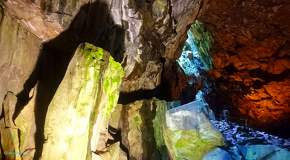 Cave Furna do Enxofre in Graciosa Island - Azores