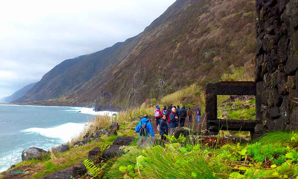 North Route Walking Trails in Sao Jorge island in Azores